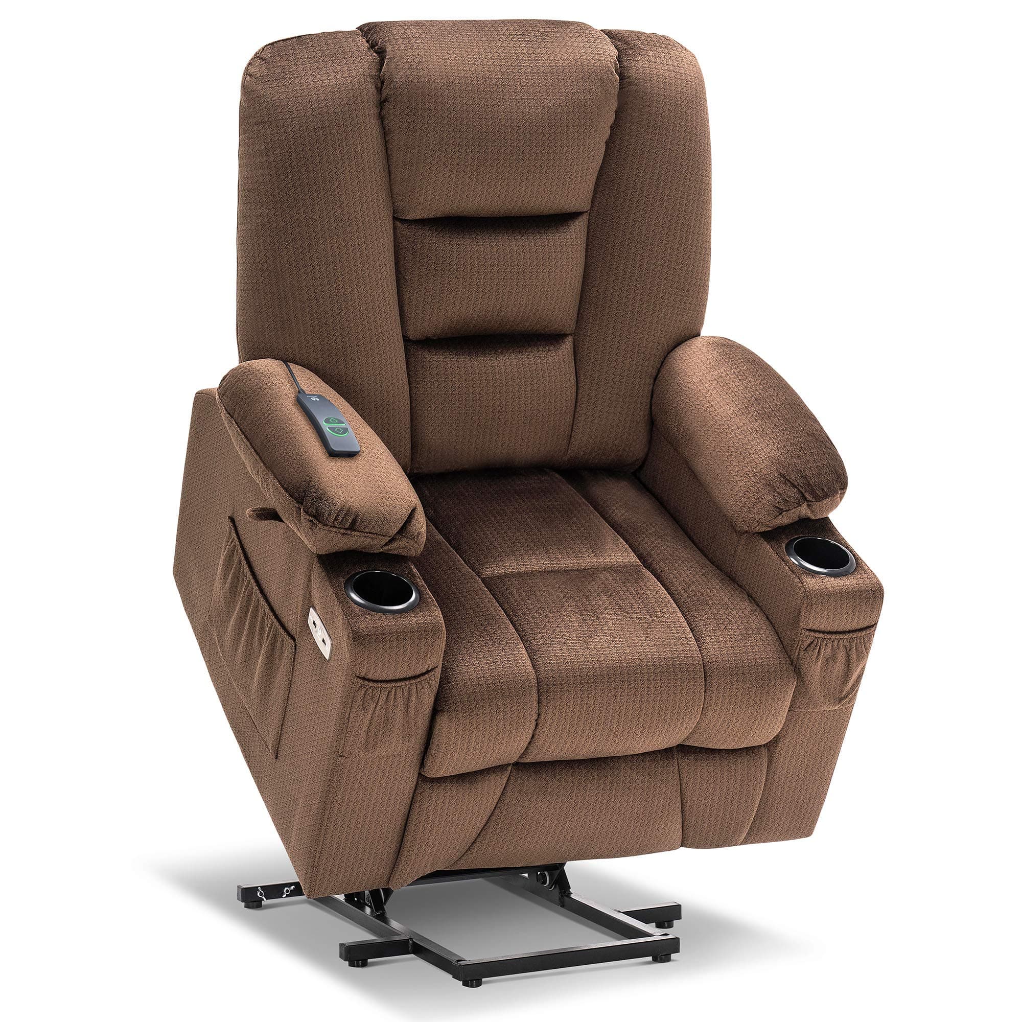 Power Lift Recliner Chair with Massage and Heat for Elderly People